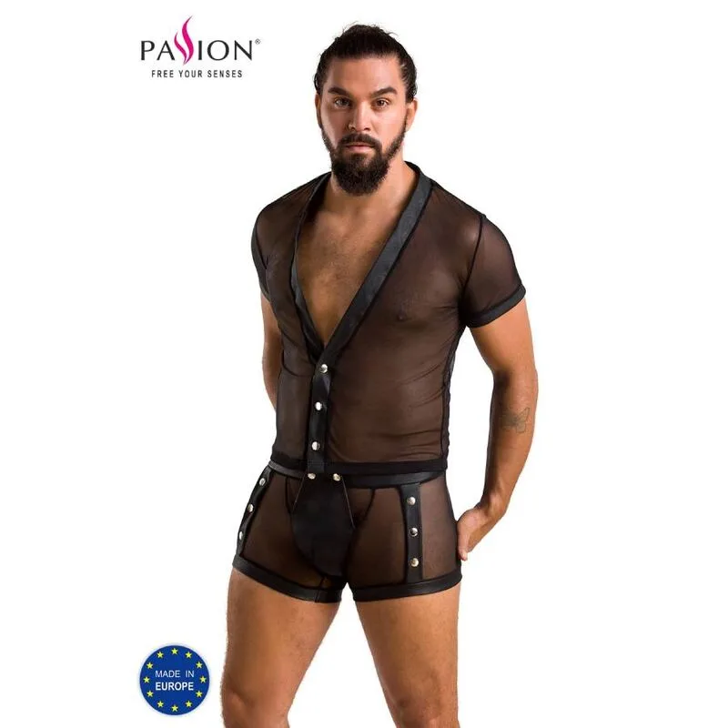 Passion - 052 Conjunto Michael Preto S/M
