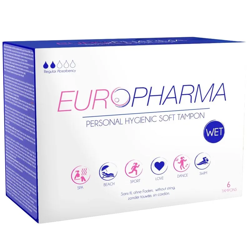 Europharma - Tampões de Ação 6 Unidades