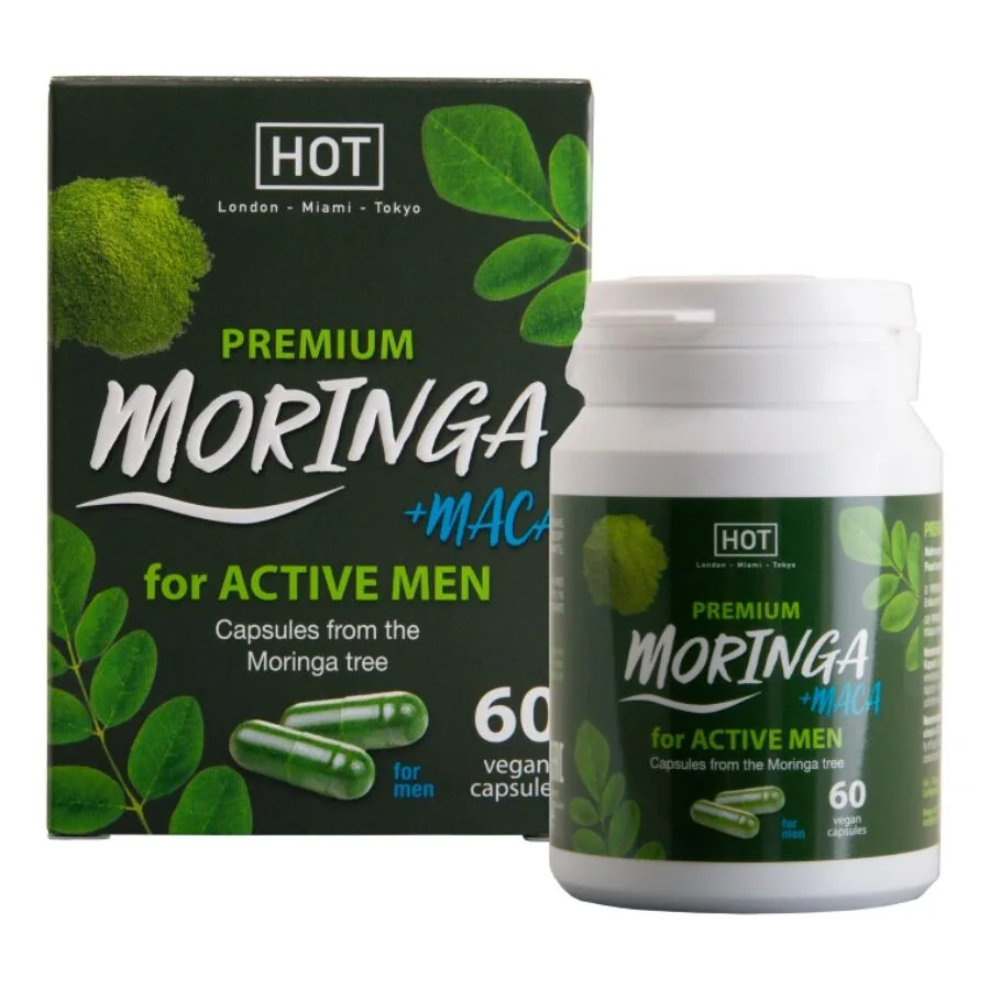 Hot - Moringa Bonés para Homens 60 Unidades
