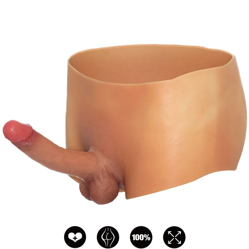Desejo Oculto - Boxer Alter Ego com Pénis 18 cm Tamanho P/M