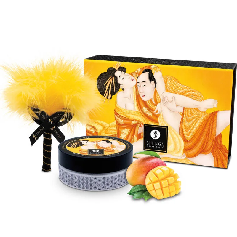 Shunga - Kit de Pó de Massagem Comestível Manga