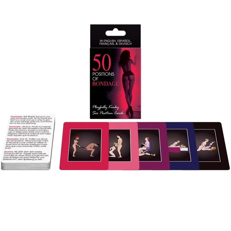 Kheper Games - 50 Posições de Cartões de Bondage