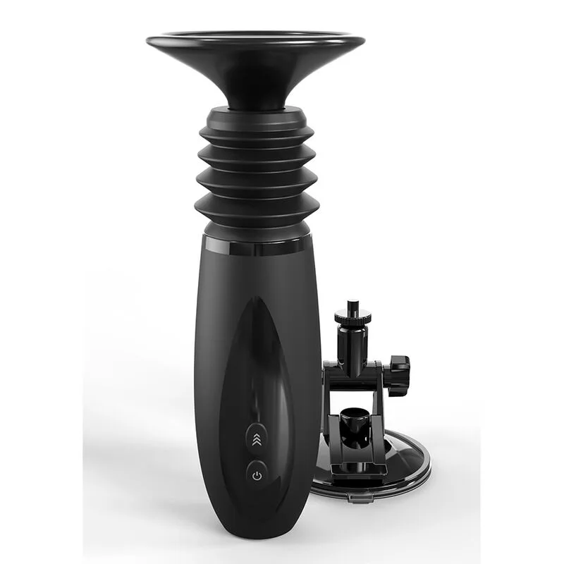 Fetish Fantasy Series - Body Dock Thruster Dildo Clamp com 7 Modos de Empurrar Preto