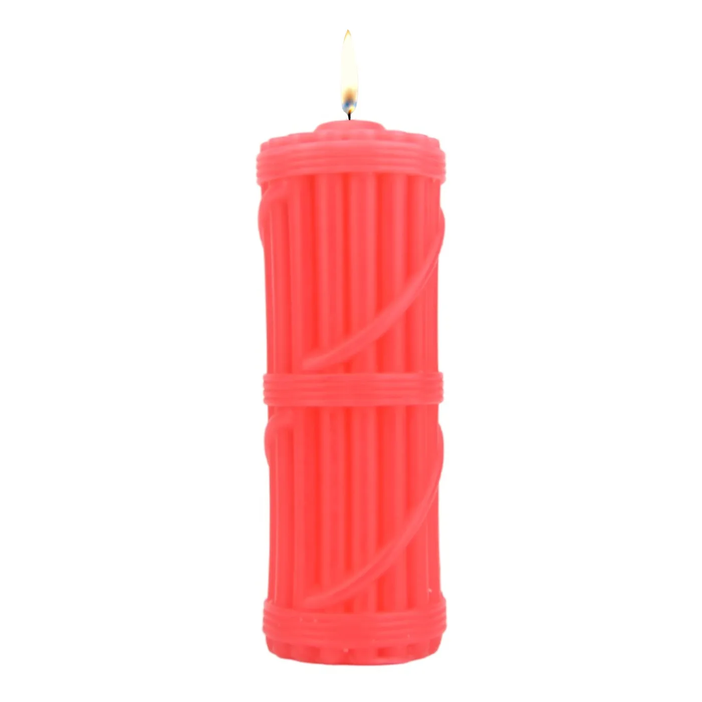 Bound to Play. Vela de Cera Quente Vermelho