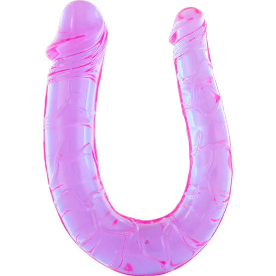 Seven Creations - Pénis com Duas Cabeas de Geléia Flexíveis