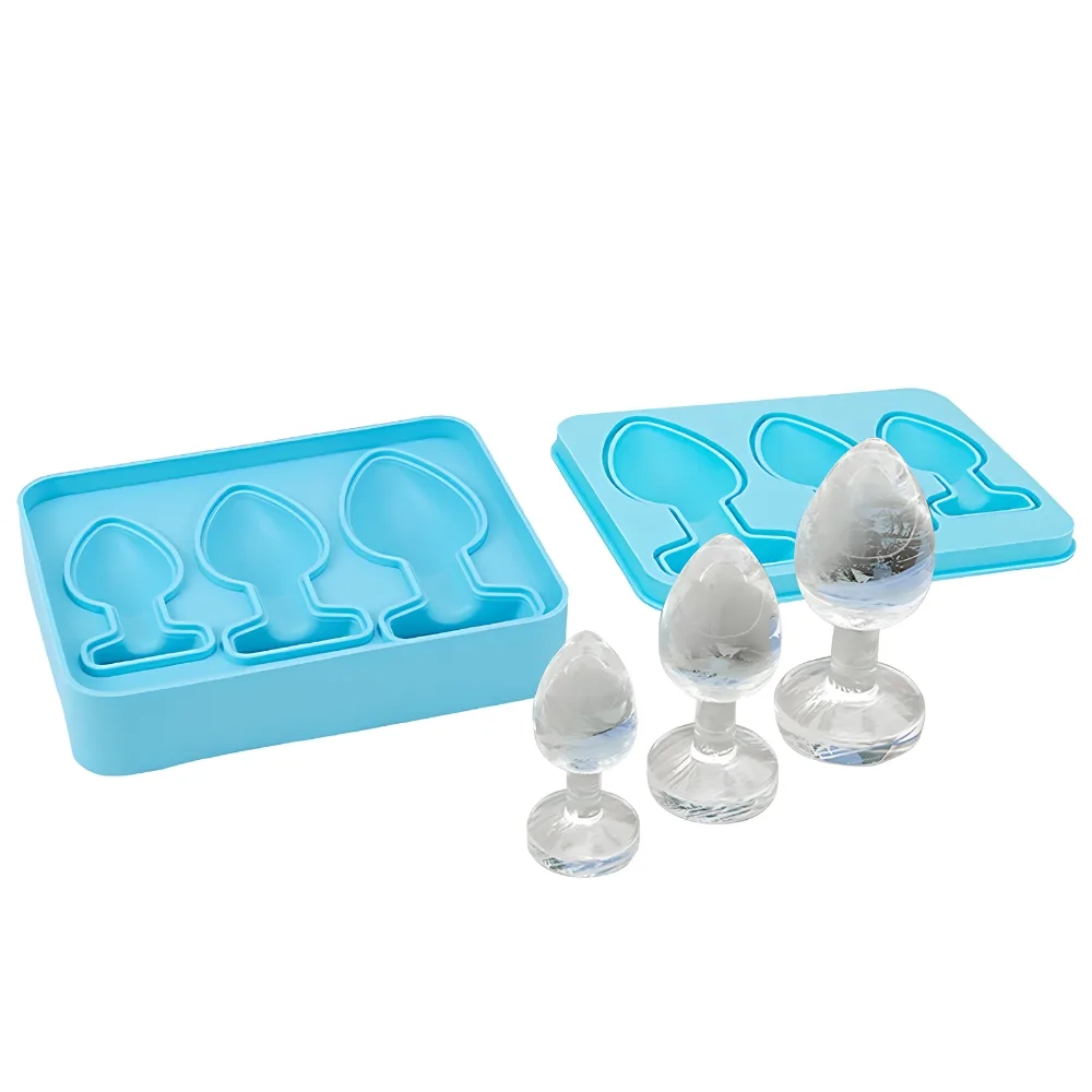 Forma de Gelo em Plug Anal