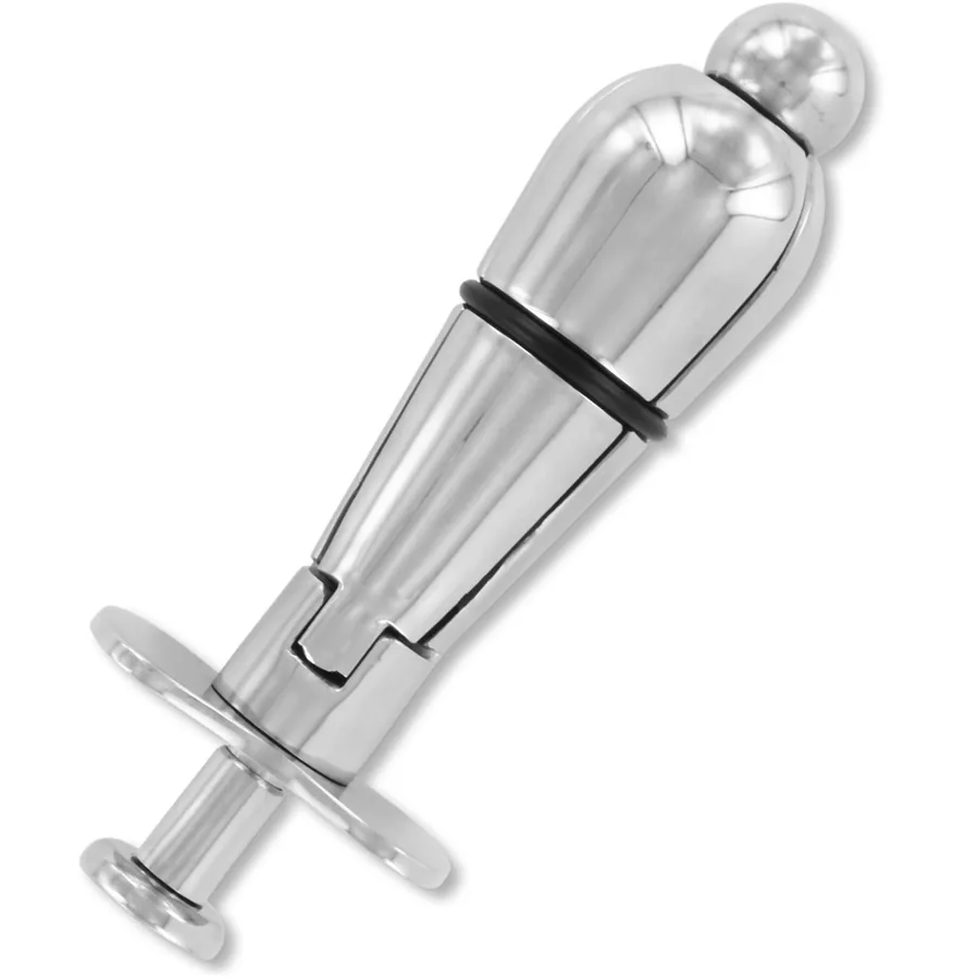 Metal Hard - Metal Anal Plug with Lock