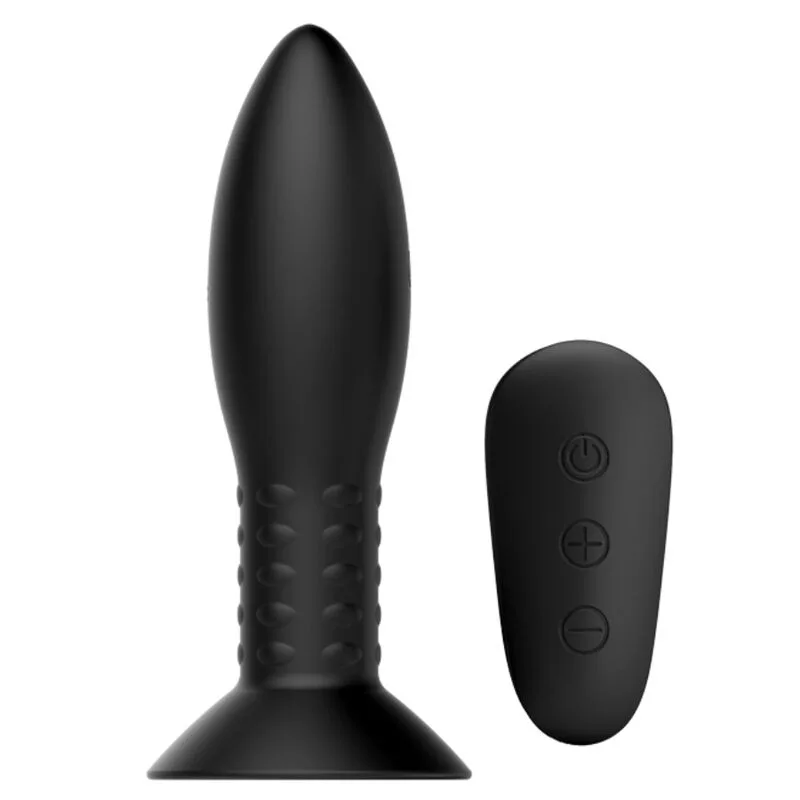 Mr Play - Plug with Black Rotating Balls Remote Control
