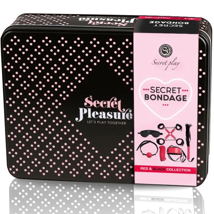 Secretplay - BDSM Set 6 Pcs Red Collection