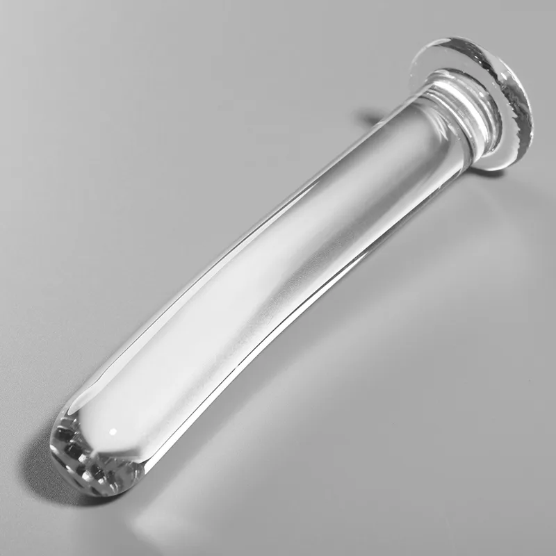 Nebula Series By Ibiza - Modelo 9 Dildo Vidro Borosilicado Transparente 15,5 cm -o- 2,5 cm
