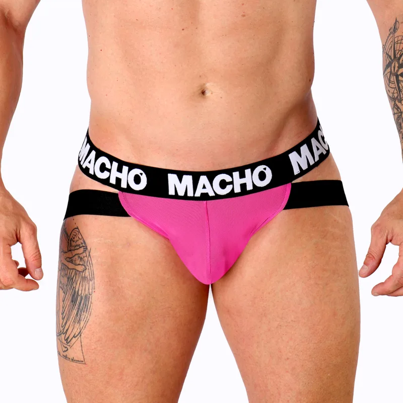 Macho - Mx28Fr Jock Pink Neon L