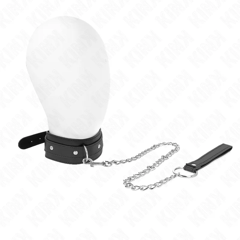 Kink - Necklace with Leash 65 cm 1 Ring Adjustable 38-49 cm X 5 cm
