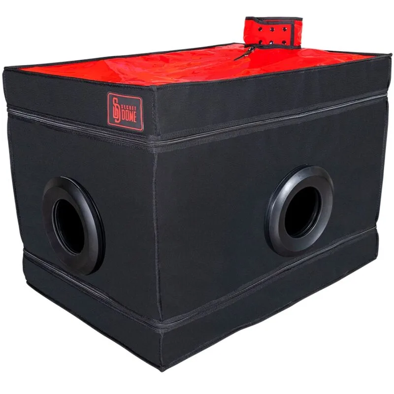 Secret Dome - Kink Club La Niche Cabin Black & Red