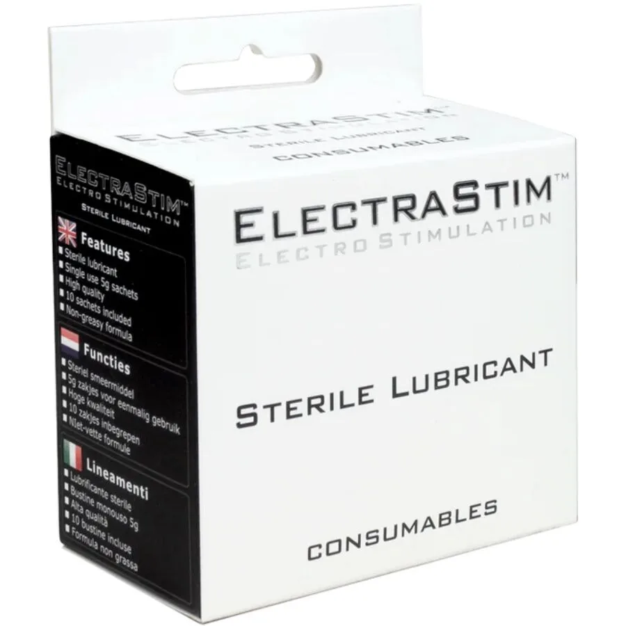 Electrastim - Lubrificante Estéril 10 Unidades