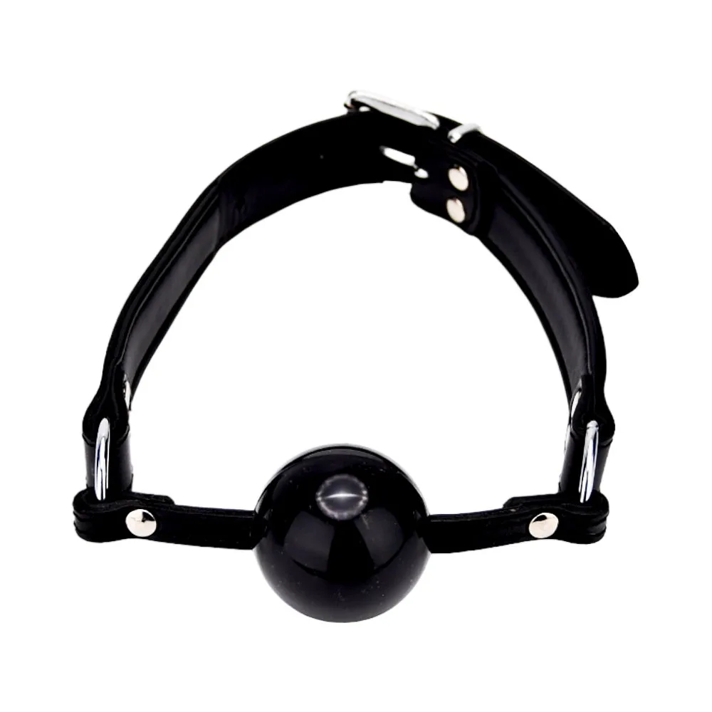 BOUND Mordaça com Bola em Pele