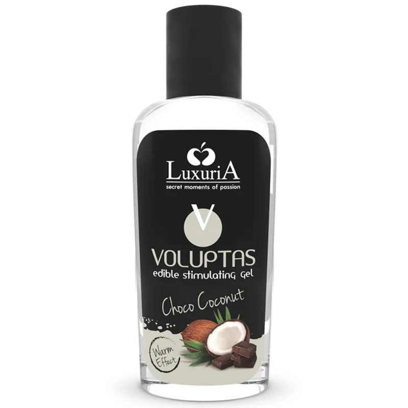 Intimateline Luxuria - Voluptas Gel de Massagem Comestível Efeito Aquecedor - Coco e Creme 100 ml