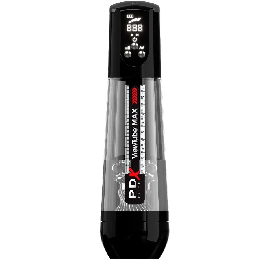 Pdx Elite - Viewtube Max View Automatic Masturnador with Transparent Suction