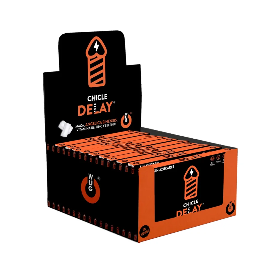 Wug Sex Sense - Delay Cum Delayer | Display 12 X 8 Units