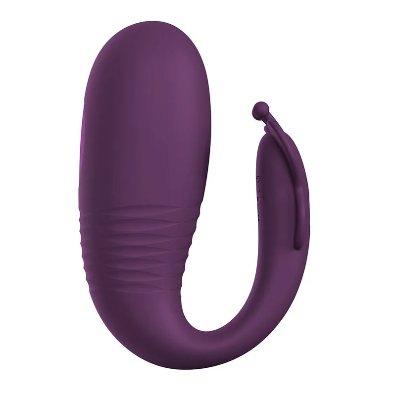 Pretty Love - Klay Thrusting Egg Vibrator App Control Purple
