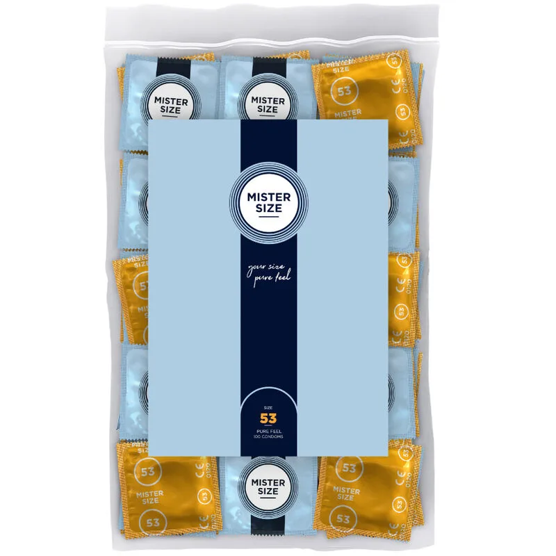 Mister Size - Condom Size M 53 mm (100 Units)