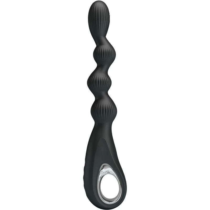 Pretty Love - Federer Vibrador Anal 12 Vibrações Preto
