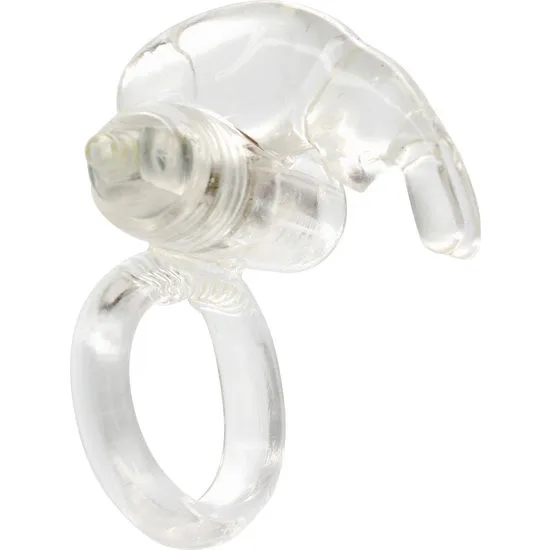 Seven Creations - Anel Vibrador de Silicone Transparente