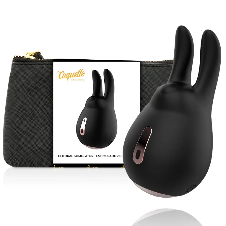 Coquette Chic Desire - Estimulador Clitorial Preto / Ouro