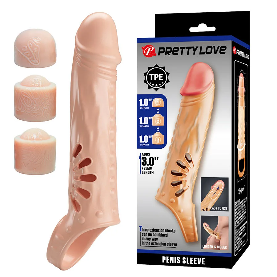 Pretty Love - Capa Peniana com Extensores