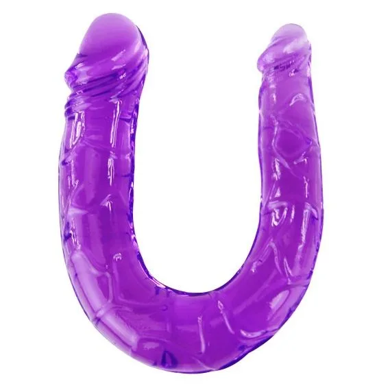 Baile - Double Dildo in Lilac Flexible Jelly