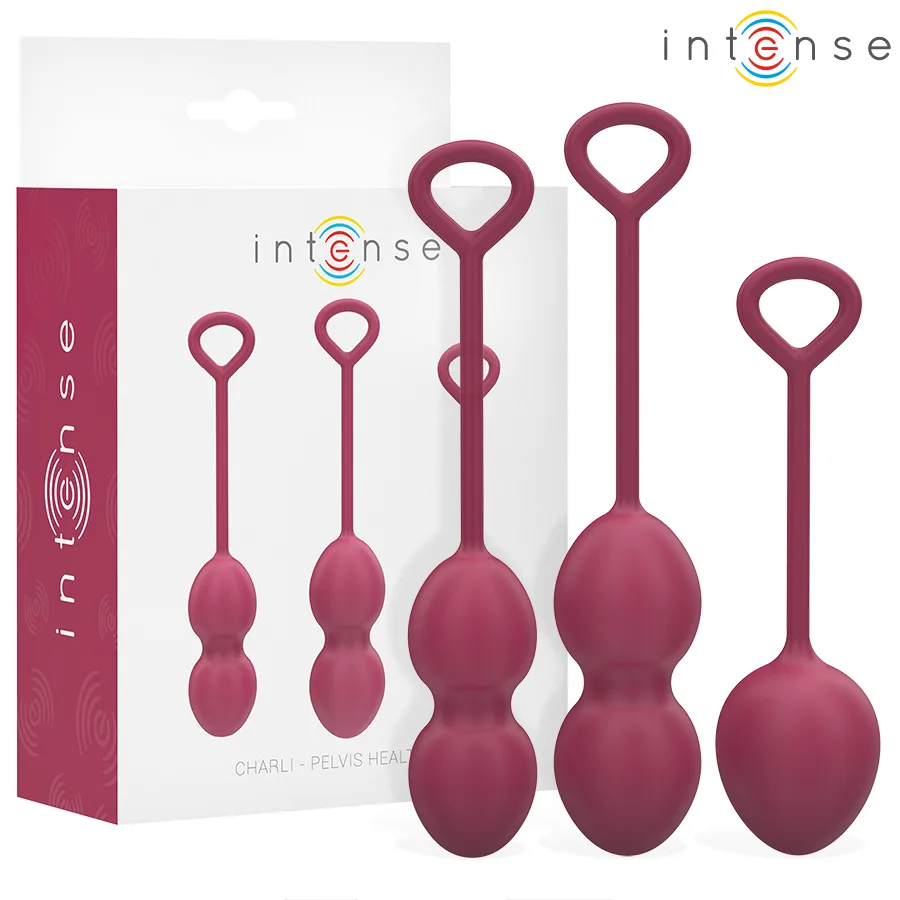 Intense - Kit Charli Kegel Ball Burgundy