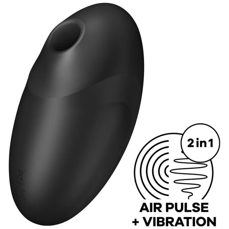 Satisfyer - Estimulador e Vibrador de Pulso de Ar Vulva Lover 3 Preto