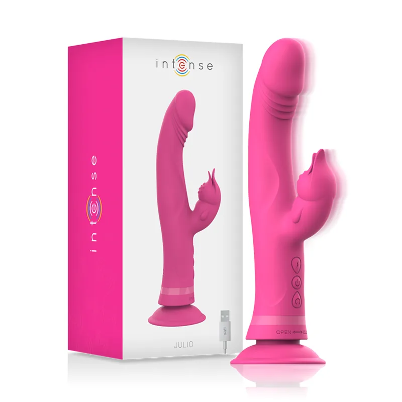 Intense - Vibrador Julio Coelho Rosa Silicone
