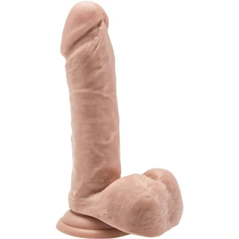 Get Real - Dildo 18 cm com Bolas Pele