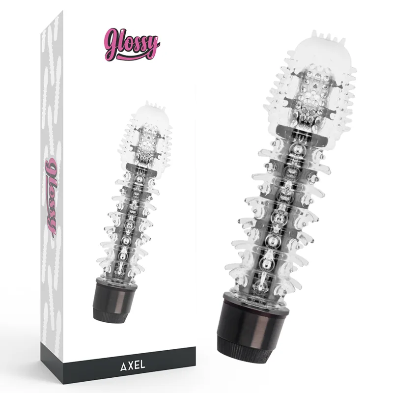 Glossy - Vibrador Axel Preto