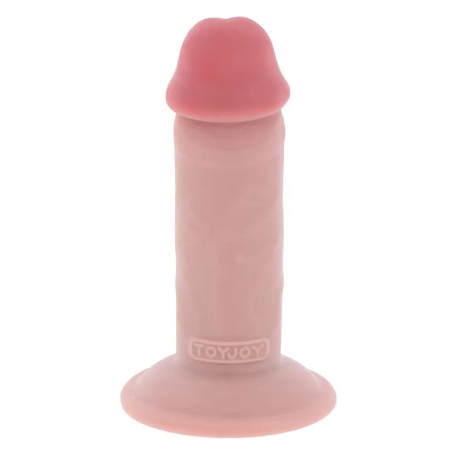 Get Real - Pénis de TPE Deluxe de Dupla Densidade e Espessura, 13 cm