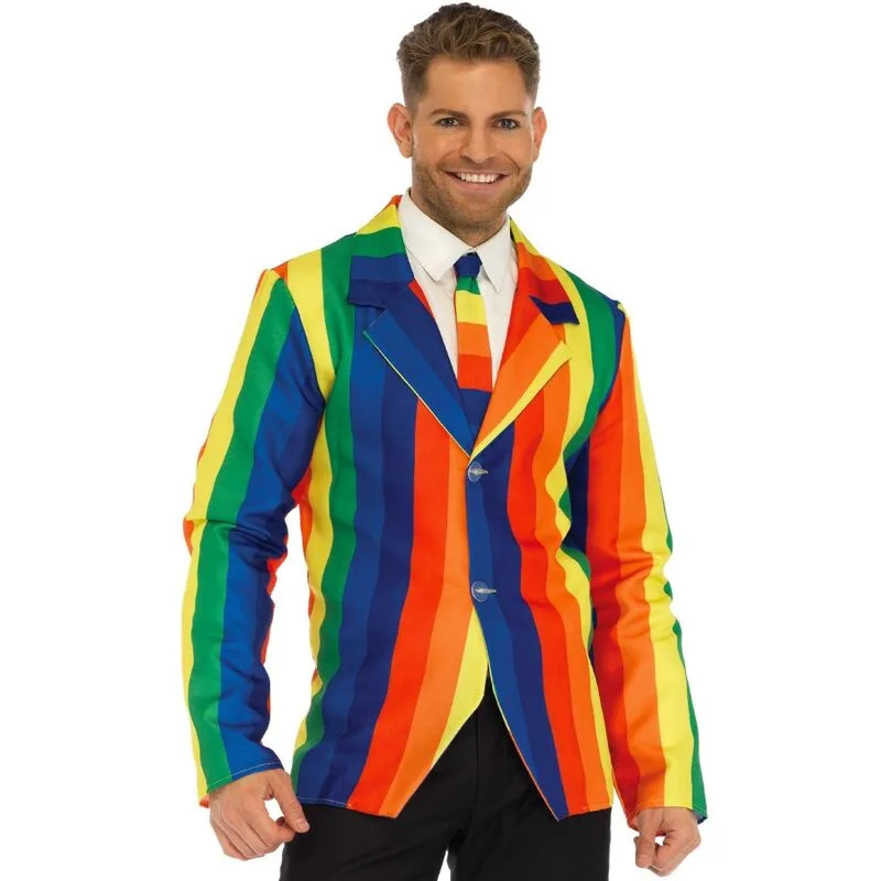 Leg Avenue - Blazer + Gravata Rainbow S