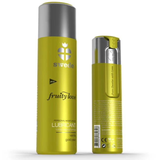 Swede - Fruity Love Lubrificante Baunilha Ouro Pêra 100 ml