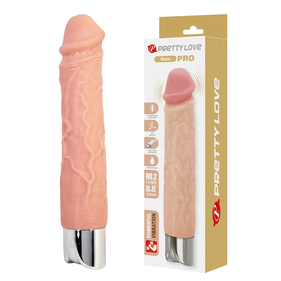 Pretty Love - Osric Pro Vibrador Flexível e Realista