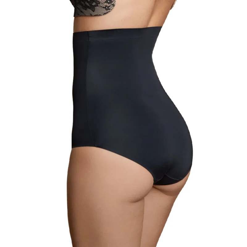 Bye-Soutien - Cinto sem Emenda Estilo Cuecas Preto Tamanho XL