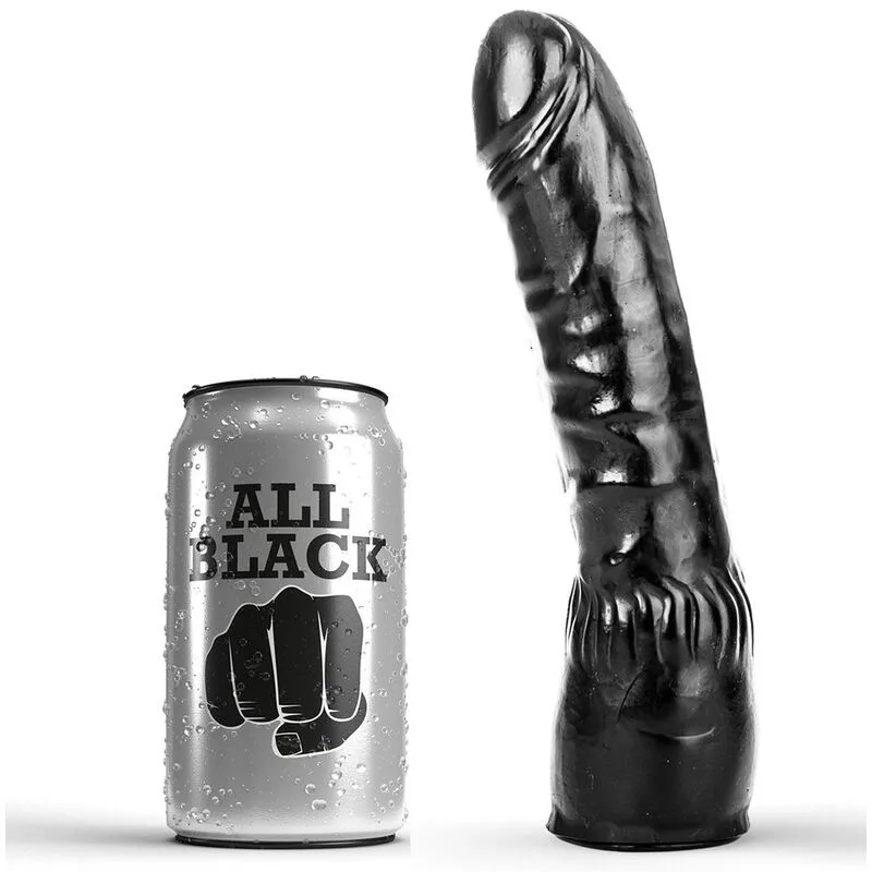 All Preto - Dildo Preto Realístico 20 cm