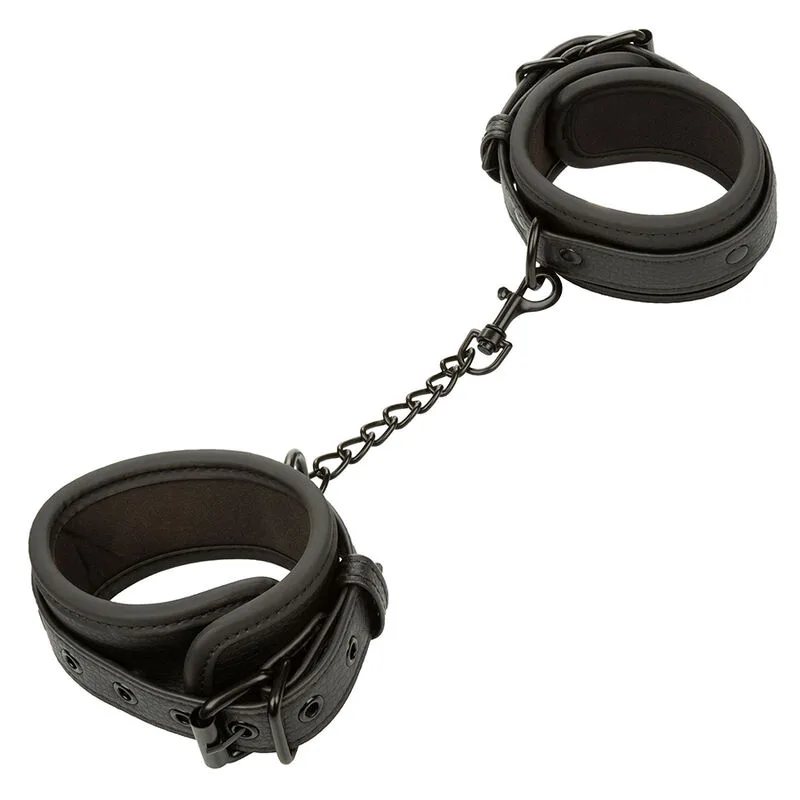 Calexotics - Nocturnal Punhos de Tornozelo Couro Ajustável Preto