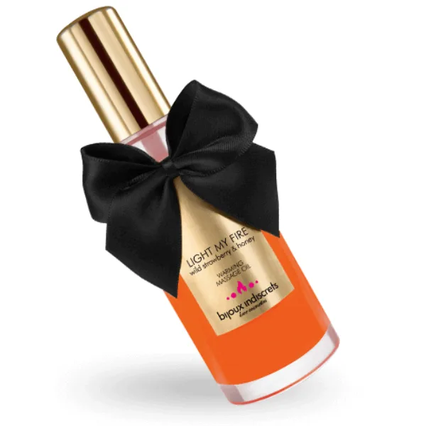 Bijoux - Óleo de Massagem Efeito Calor Aroma de Morango