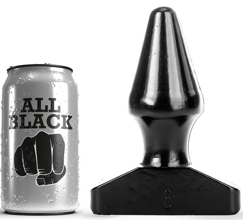 All Black - Plug Anal 15.5 cm