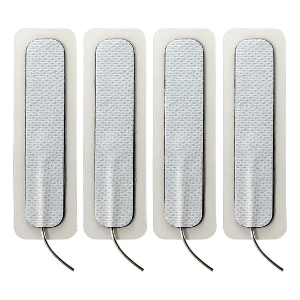 Electrastim - 4 X Almofadas Auto Adesivas Longas 1,5cm X 7,5cm
