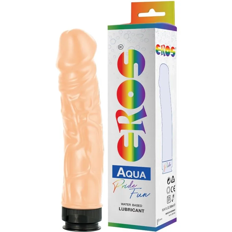 Pride - Eros Aqua Lgbt Pride Dildo e Lubrificante À Base de Água