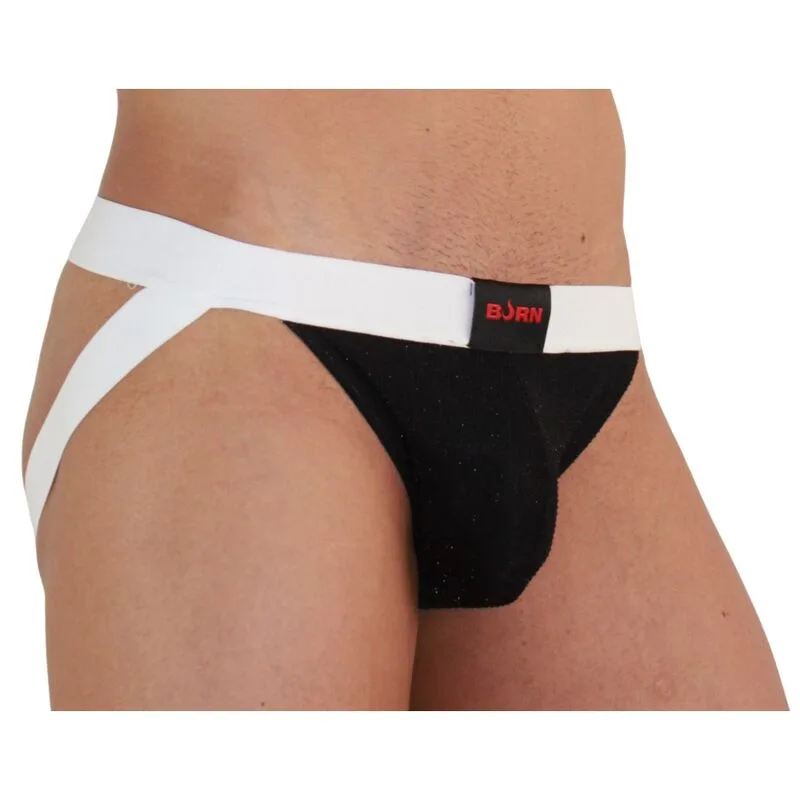 Burn - 004 Jock Brilhante Preto / Branco