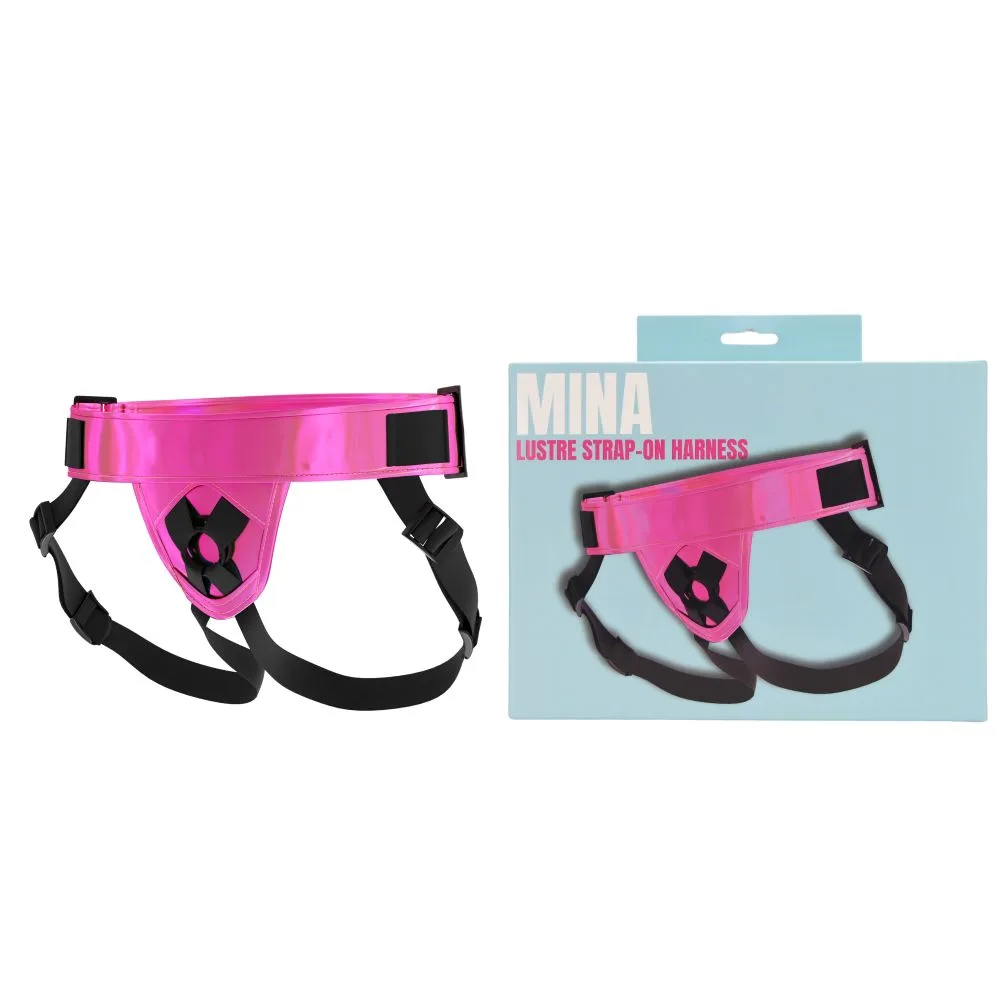 Mina Lustre Arnês Strap-On