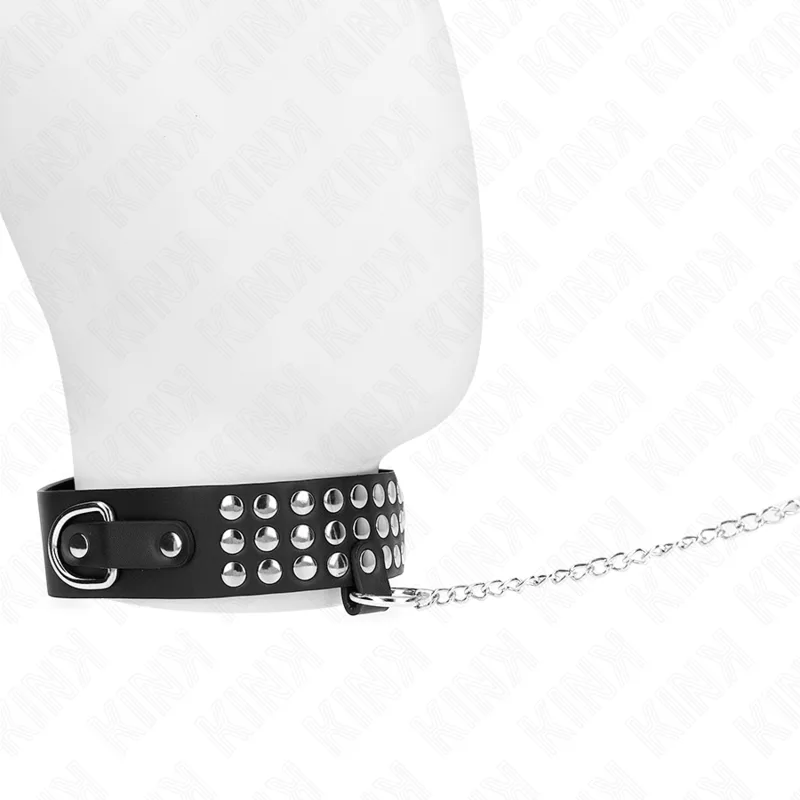 Kink - Necklace with Strap 65 cm with Shiny Adjustable 37-42 cm X 5.3 cm