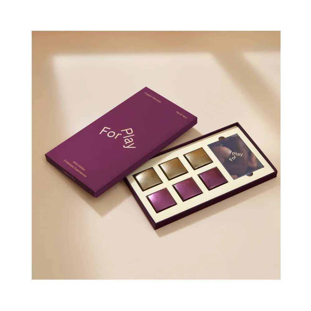 For Play Chocolate para Casais His and Hers (Leite)