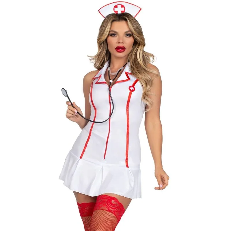 Leg Avenue - Head Nurse Costume White S/M
